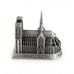 Pewter Notre-Dame Statue