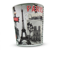 Paris French Heritage Collectible Souvenir Shot Glass Series