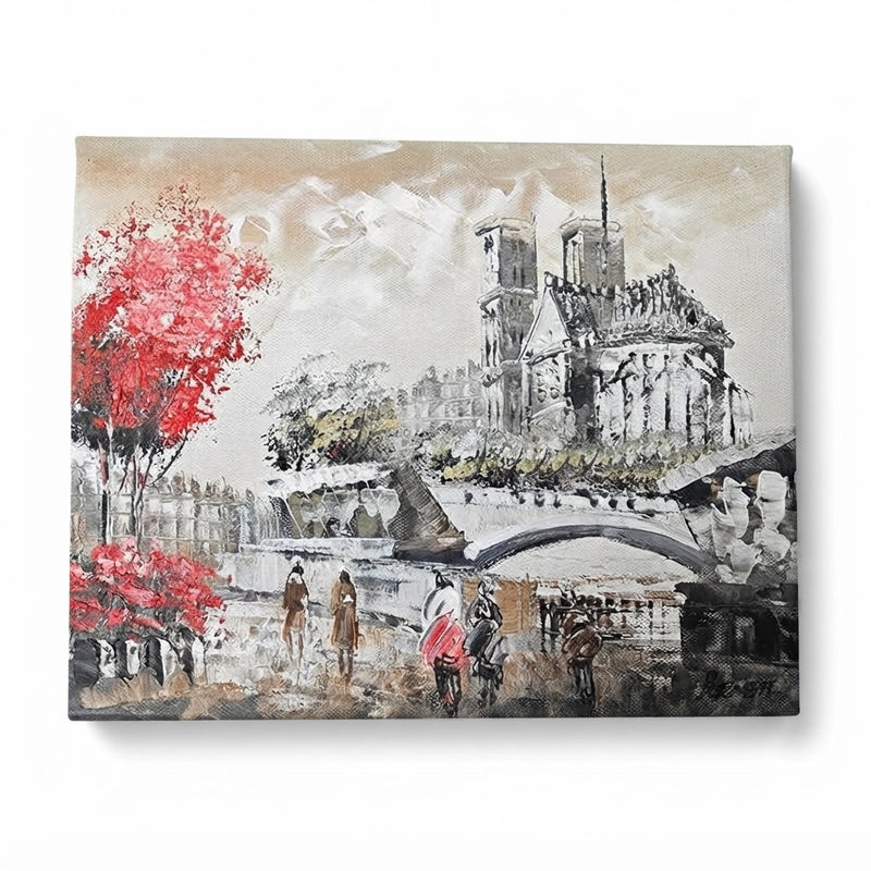 Toile de peinture de Paris