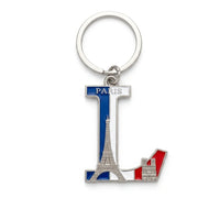 Porte-clés lettre personnalisée – Anneau de clé en métal personnalisé