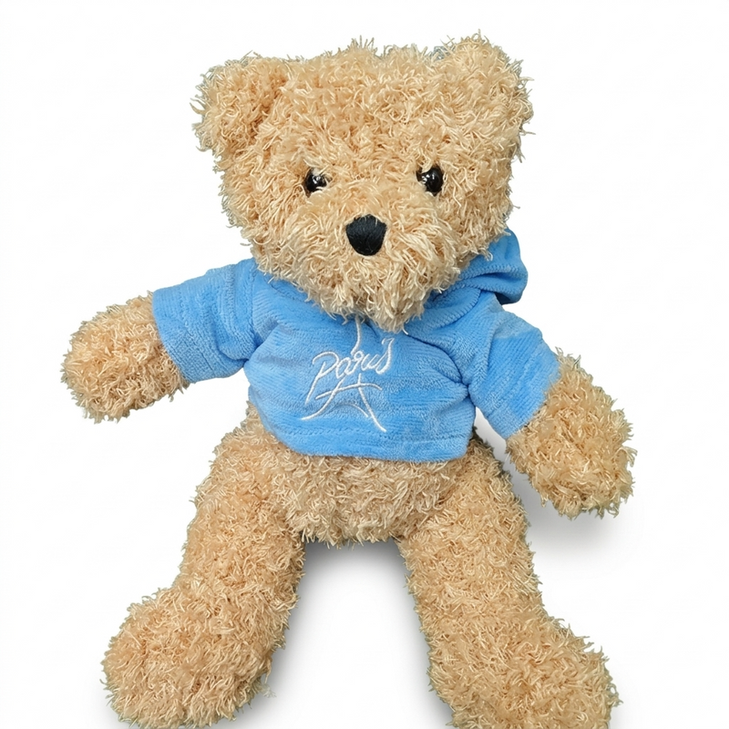 Paris Souvenir Plush Teddy Bear (Assorted Outfits)