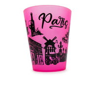 Paris French Heritage Collectible Souvenir Shot Glass Series