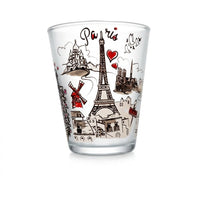 Paris French Heritage Collectible Souvenir Shot Glass Series