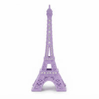 Miniature statue réplique de la tour Eiffel avec strass diamantés