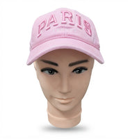 Casquette de baseball brodée Paris