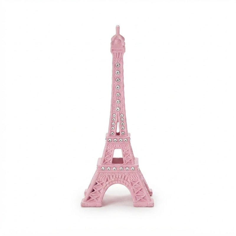 Miniature Diamond Rhinestone Eiffel Tower Replica Statue