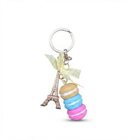 Parisian Charm Keychains – Iridescent Bear, Unicorn & Eiffel Tower Collection
