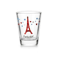 Paris French Heritage Collectible Souvenir Shot Glass Series