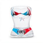 Buste de bikini en verre de Paris