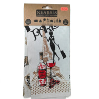 Paris Voyage Illustrated Kitchen Towel