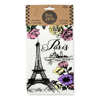 Paris Voyage Illustrated Kitchen Towel