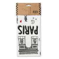 Paris Voyage Illustrated Kitchen Towel