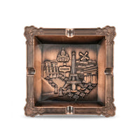 Paris Tourist Souvenir Metal Ashtray Collection