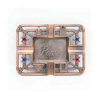 Paris Tourist Souvenir Metal Ashtray Collection