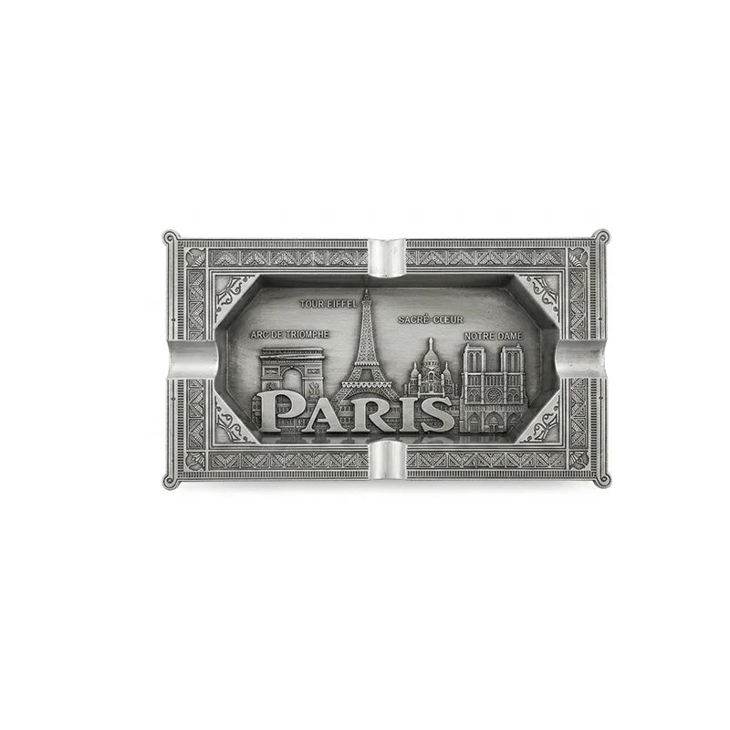 Paris Tourist Souvenir Metal Ashtray Collection