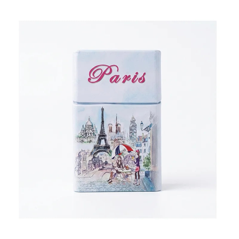 Vintage Paris Metal Cigarette Case Collection