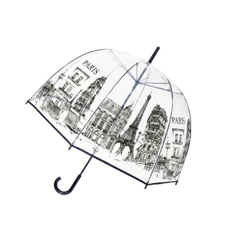 Parapluie pliant à ouverture et fermeture automatiques Style Paris