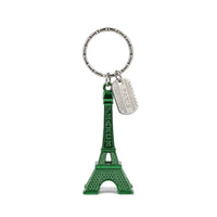 Classic Eiffel Tower Keychain – Vintage Style Metal Souvenir Ring