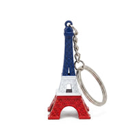 Classic Eiffel Tower Keychain – Vintage Style Metal Souvenir Ring