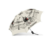 Paris Style Auto-Open & Close Folding Umbrella
