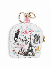 Mini sac à dos à paillettes pour enfant Paris