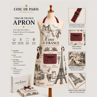 Chic de Paris Sketch Apron
