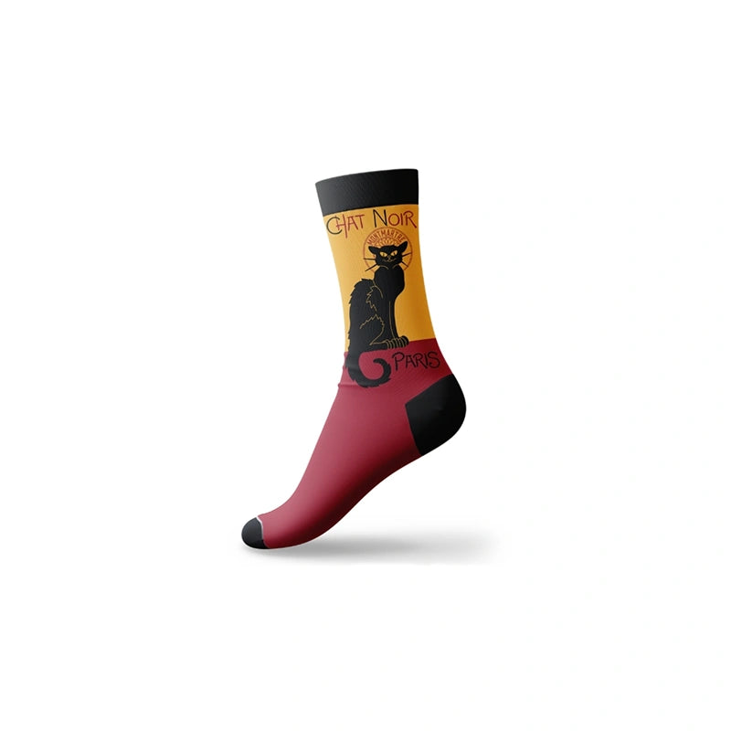 Paris Themed Fashion Crew Socks